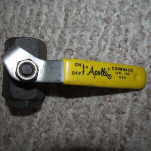 Vintage Plumbing Tools Apollo Conbraco Ball Valve 2000WOG USA